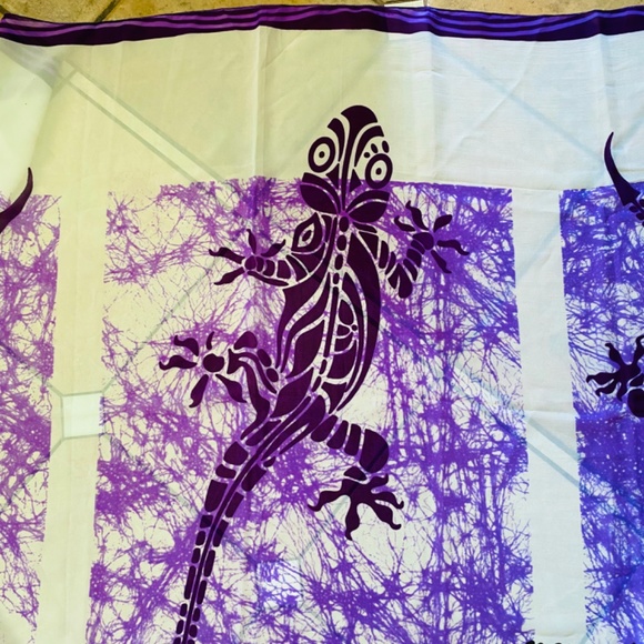 Hand Painted Pareo Coverup - Picture 14 of 17